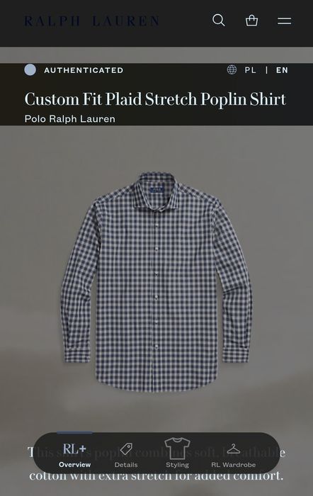 Koszula Męska Ralph Lauren XL