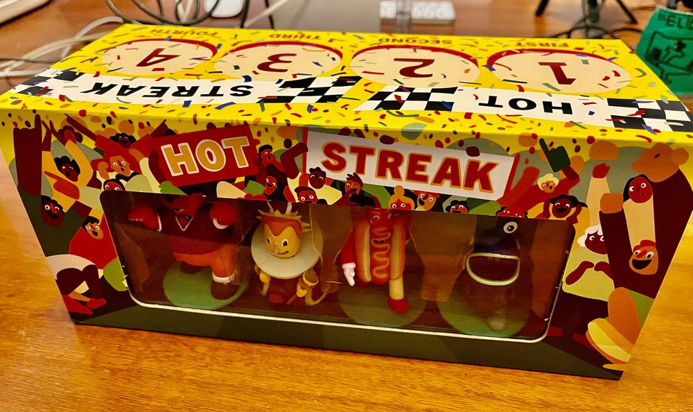 Hot Streak board game jogo de tabuleiro