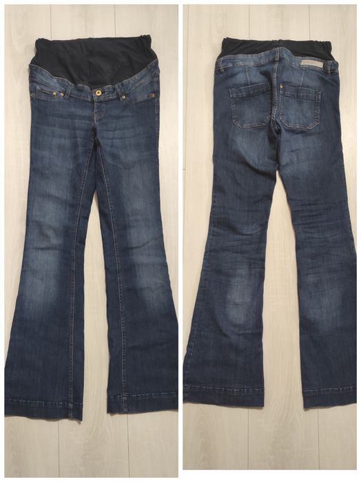 Spodnie ciążowe H&M rozm. S/M,  jeansy ciążowe, dżinsy ciążowe