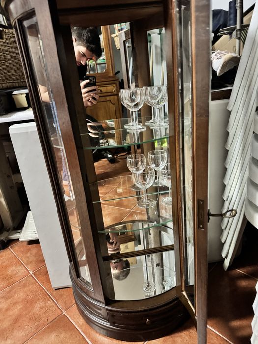 Vitrine madeira