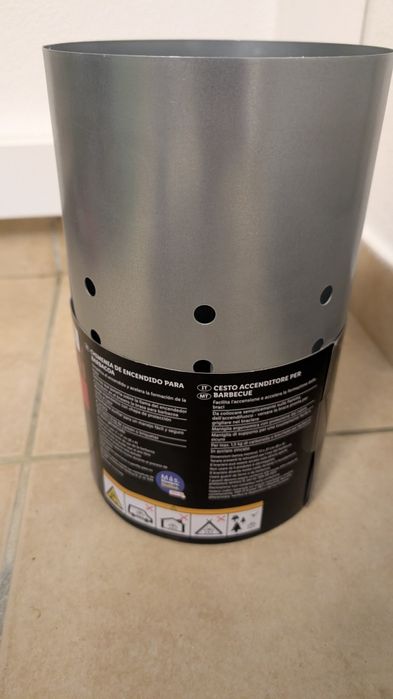 Acendedor de brasas para churrasco