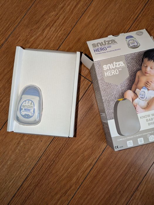 Snuza hero - monitor sono para respiração bebé que rola - pediatria