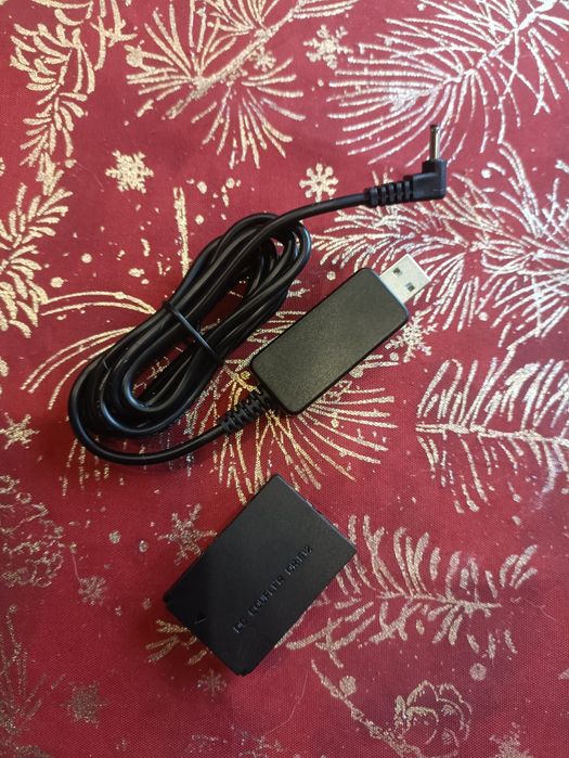 Мережевий адаптер DR-E12 USB "імітатор батареї" LP-E12