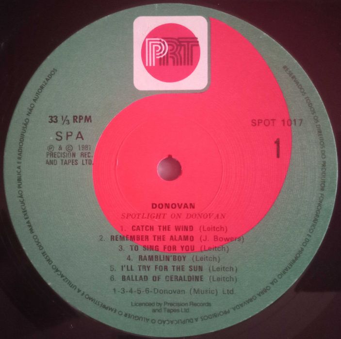 Donovan - - - - - Spotlight on Donovan - - - - - 2 X LP