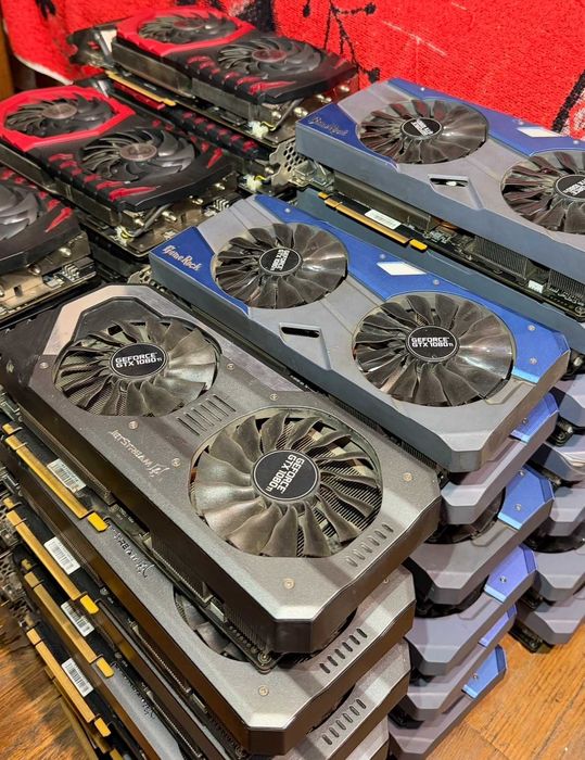 44шт! Видеокарты nvidia 1080ti 11gb palit gamerock jetstream msi gaming x