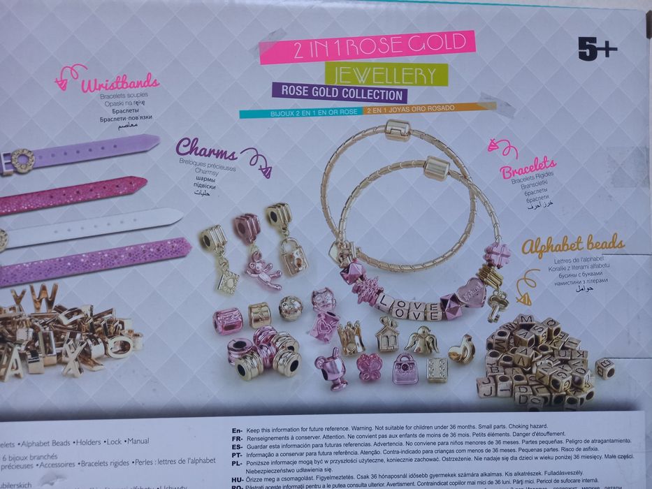 Zestaw DIY do robienia bransoletek, biżuterii SO Beads