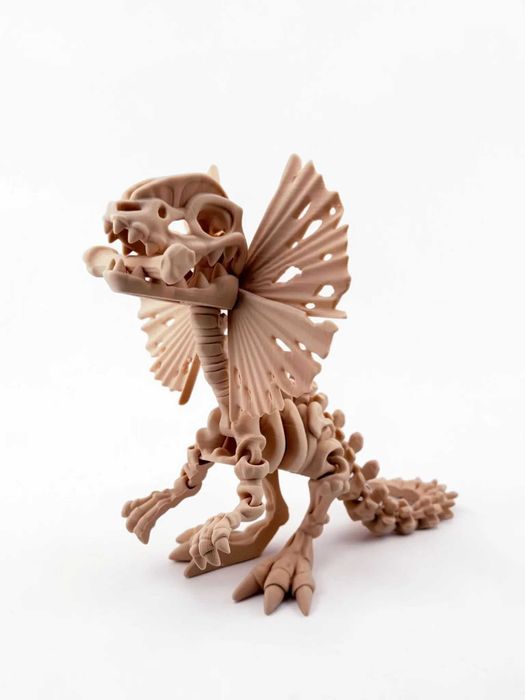 Dinozaur Szkielet z Kołnierzem Figurka
