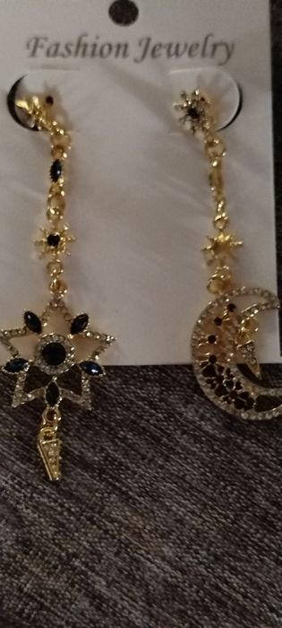 Komplet kolczyki damskie fashion jewerly