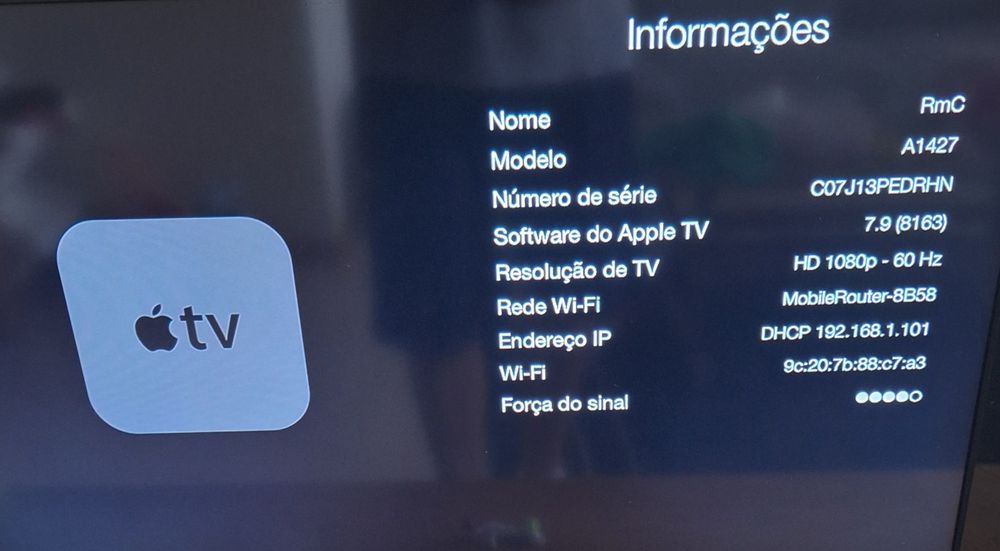 Apple TV Original Model A142764751687337345123