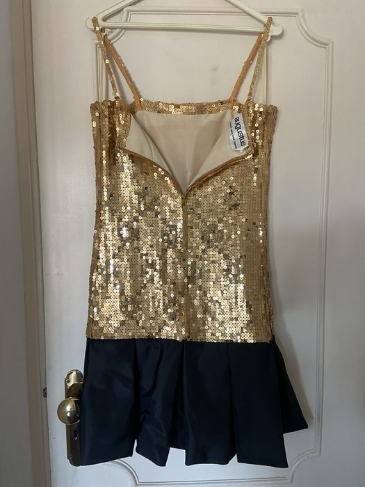 Vestido de noite com capa de AUGUSTUS - anos noventa