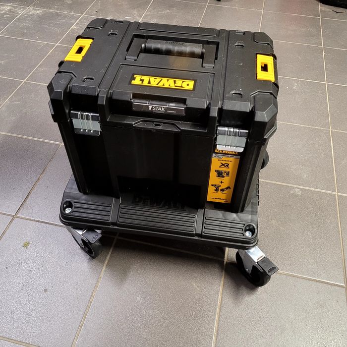 Zestaw skrzynka DeWalt Tstak VI + wózek 100kg