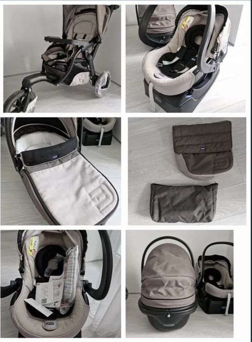 Продам коляску в очень хорошем состояние 3 в 1 Chicco Trio Activ3 Top