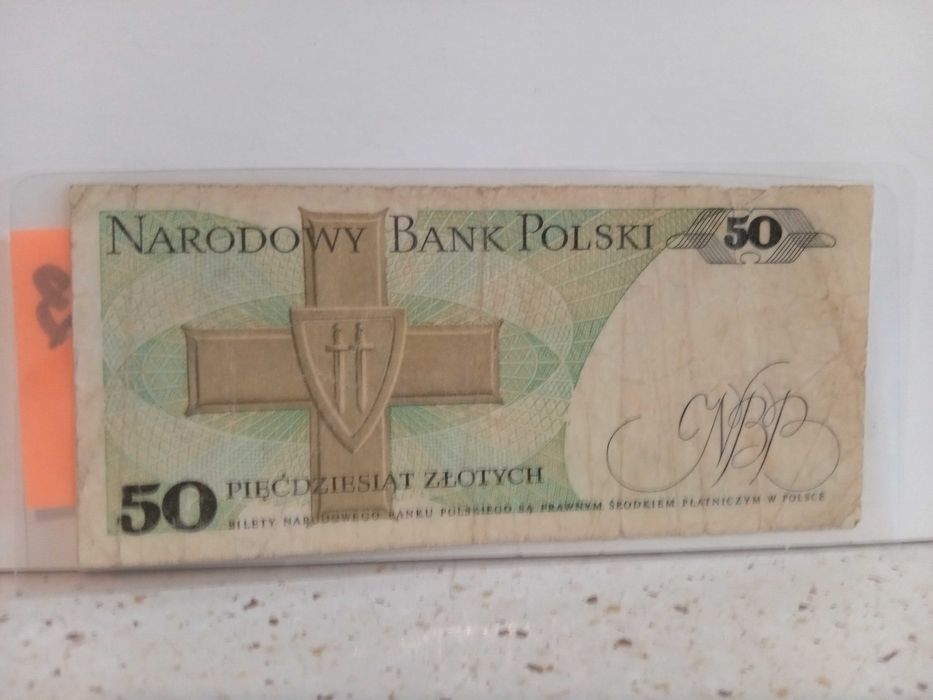 003 - Banknot PRL Narodowy Bank Polski - nominał 50 zł