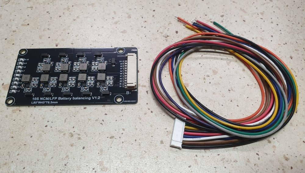 Balanser aktywny 10s 1,2A li-ion lifepo4 bms