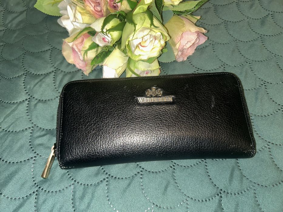 Wittchen Duży czarny portfel damski z kolekcji  Italy 02 1-393 (g1) 54