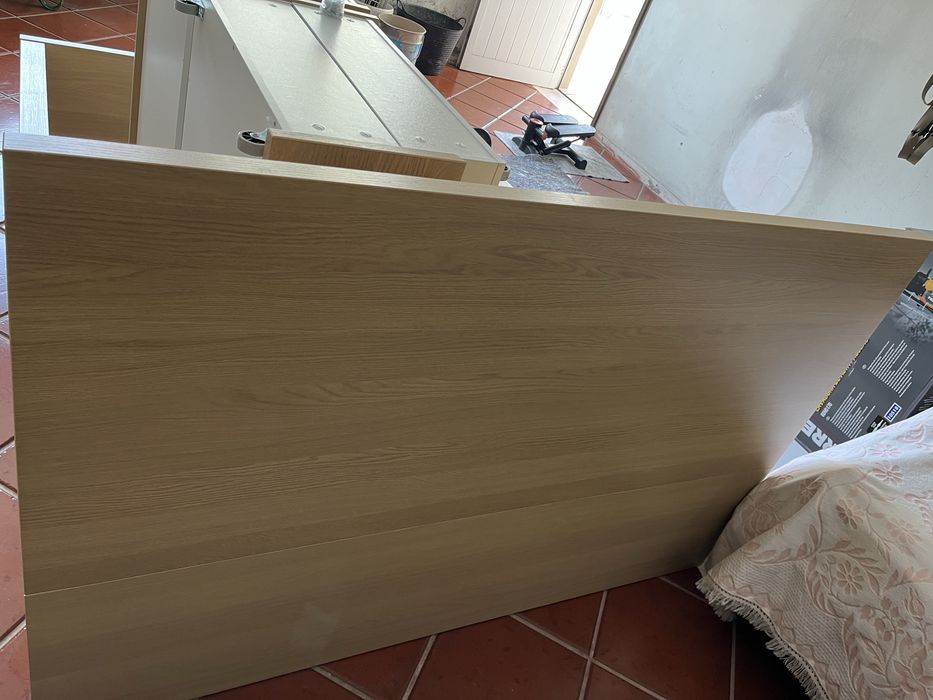 Cama Malm 4 gavetas