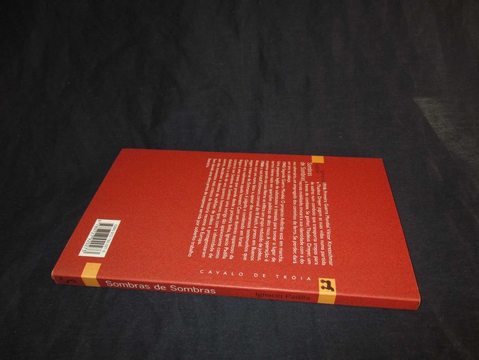 Livro Sombras de sombras Ignacio Padilla
