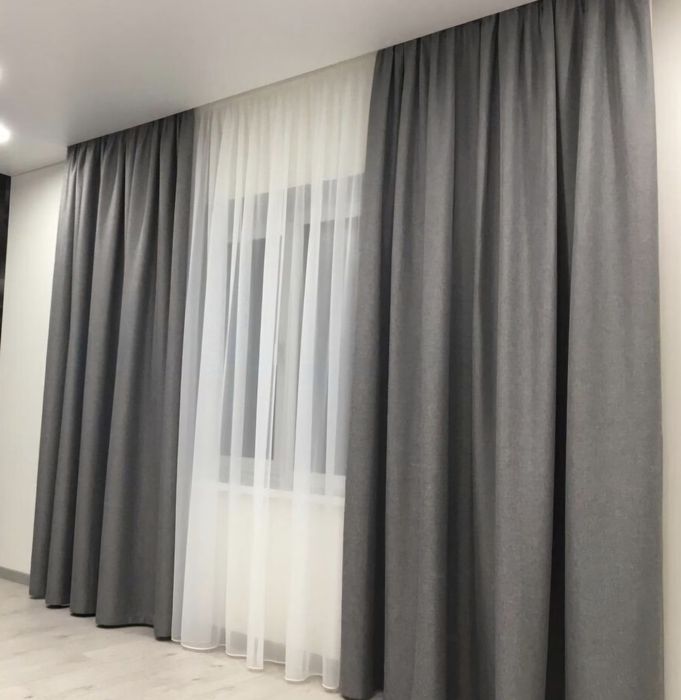 Продам готові нові штори! 3×2.50м.  2.60м. 2.70. 2.80м.розміри в наявн