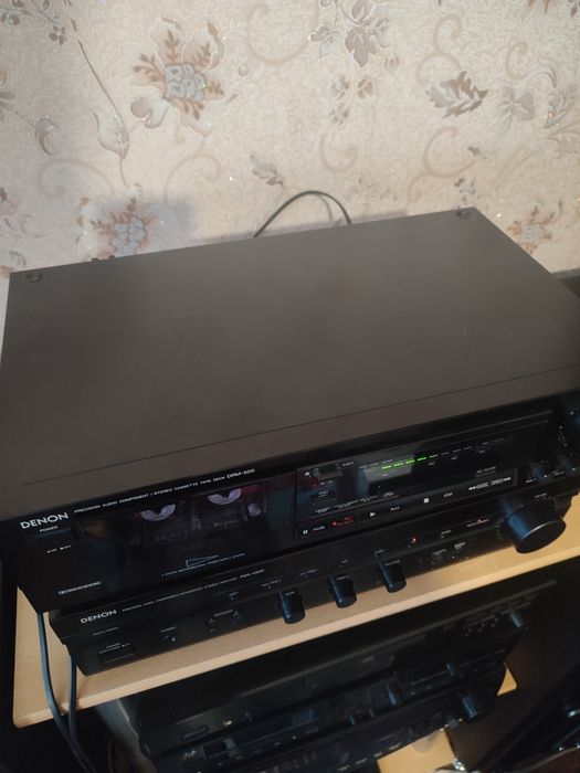 Кассетная дека denon DRM-500.