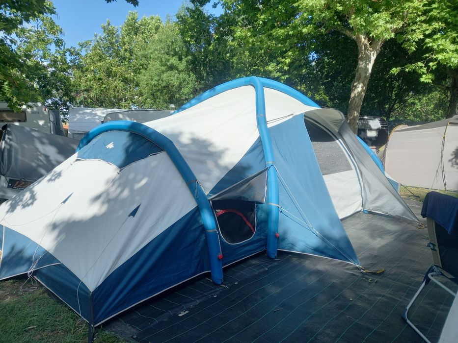Grande Tenda campismo insuflável 8.4 fresh & black 4 quartos 8 pessoas em excelente estado