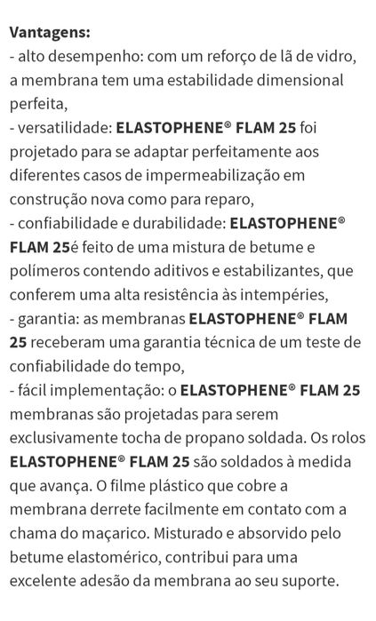 Membrana de impermeabilização 7X1