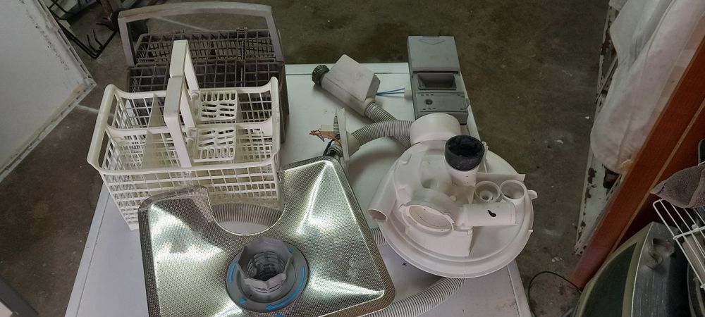 Material usado para máquinas de lavar roupa e loiça