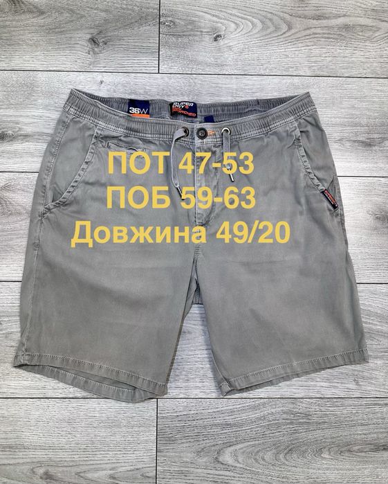 Шорти чоловічі superdry