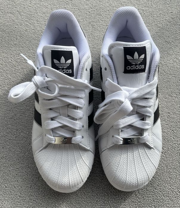 Adidas Superstar XLG Unisex sneakersy niskie - biały 40 2/3 nowe