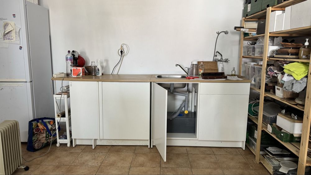Cozinha IKEA multiuso casa/producao de vídeo/fotografia (4 bancadas)