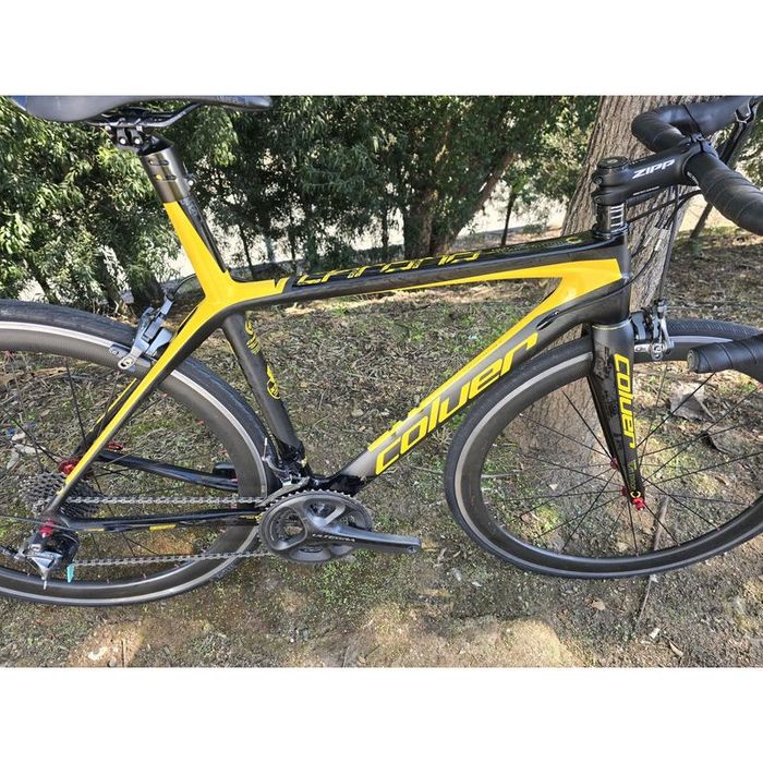 Bicicleta carbono ultegra e rodas carbono m
