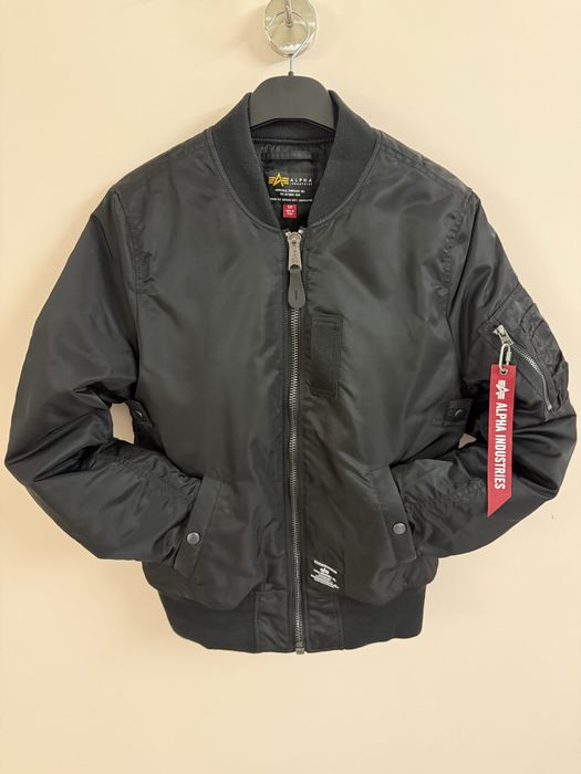 ‼️ РЕДКАЯ МОДЕЛЬ Alpha Industries ALD249 Ma 1 Mod Flight Jacket Black