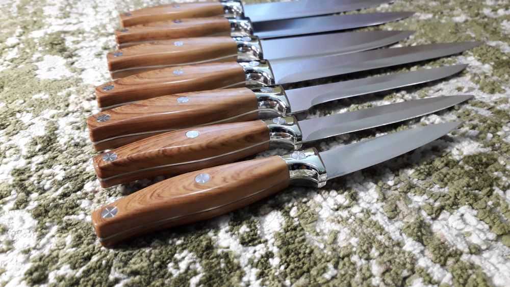 Набор кухонных ножей очень острые ножи ніж для кухні набір ножів