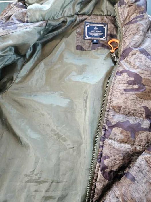 Wojskowa kurtka wiosenna roz 134 dla chłopca