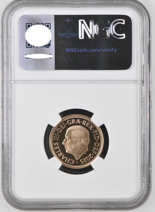2025 Libra Ouro Proof Brasão PF70 UC