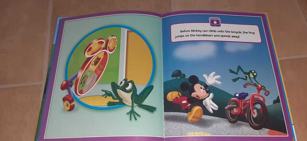 Ksiązka mickey mouse po angielsku dla dzieci