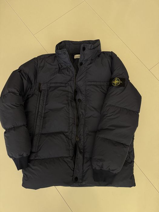 Мужской пуховик stone island