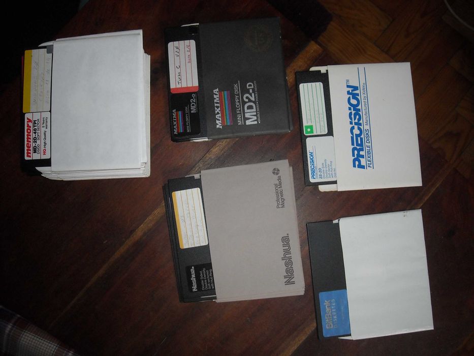Disquetes antigas 5,25 5.1/4 5.25 5"1/4