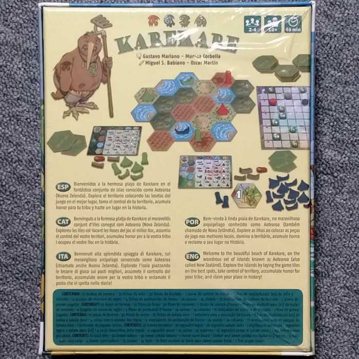 Karekare - jogo de tabuleiro