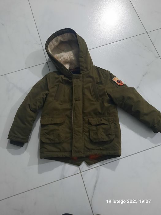Kurtka zimowa chłopięca, zimowo jesienna 110  3 latka 4 latka