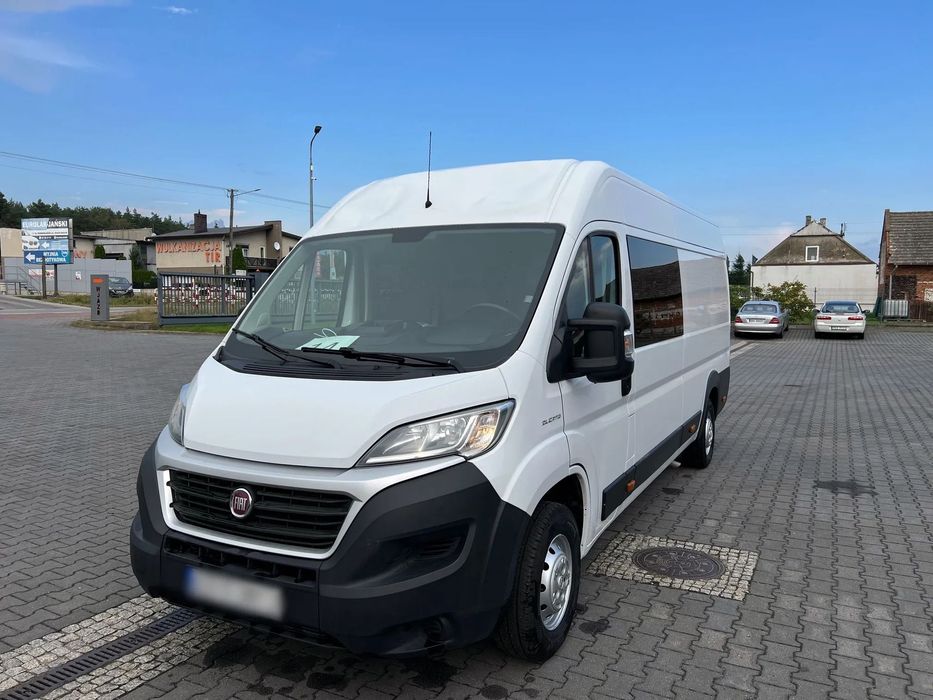 Fiat Ducato Maxi Doka Brygadówka L4H2 Long Salon PL  NR.14 Klimatyzacja, Multinfukcja, 7-miejsc, SUPER STAN