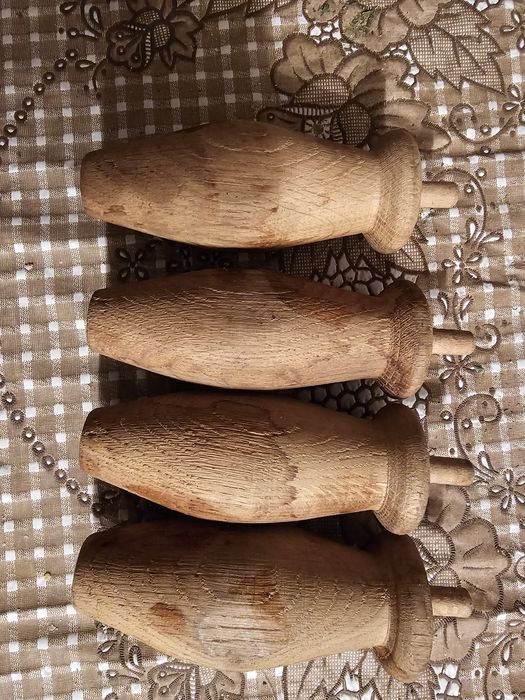 Nowe stopy, nogi nóżki do stołu szafki mebli itp. wyższe drewno