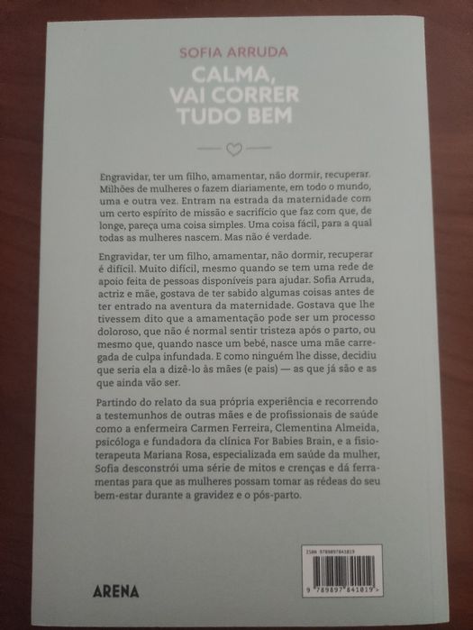 Calma vai correr tudo bem