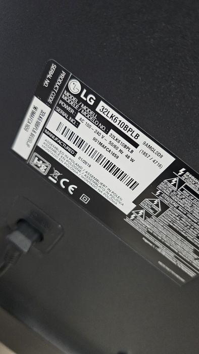 Smart TV LG 32" – Como Nova