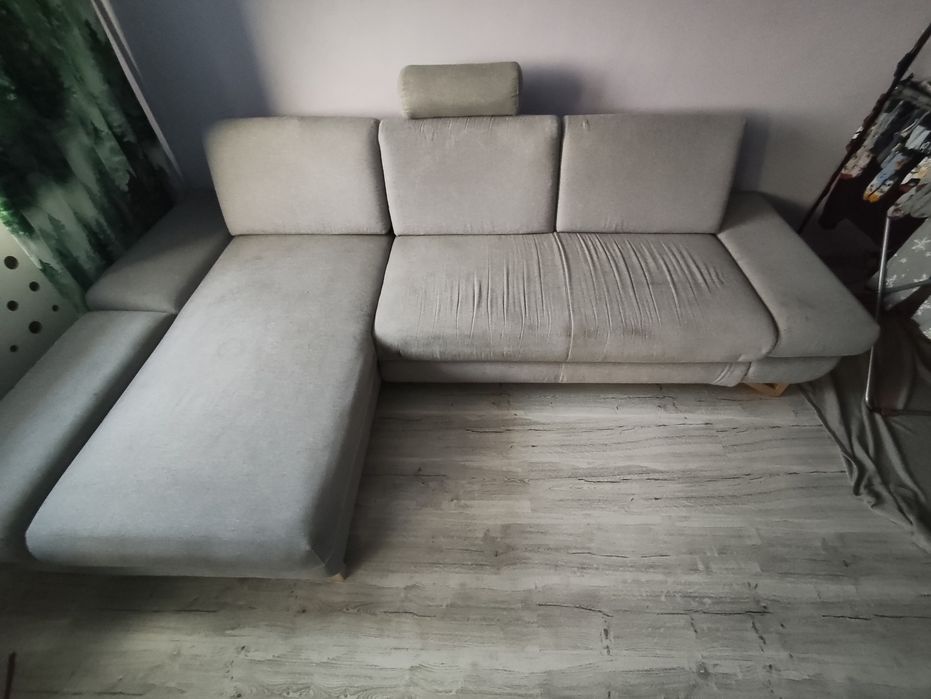 Narożnik szary rozkładany