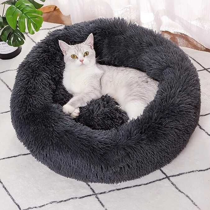 Legowisko dla zwierząt psa kota miękkie pluszowe 50cm I v47o2