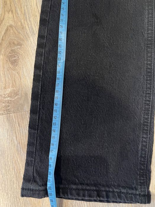 Прямі чорні джинси Stradivarius D98,34 розмір