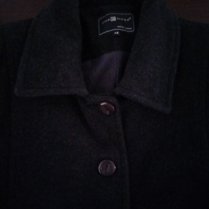 Casaco 70% Lã preto