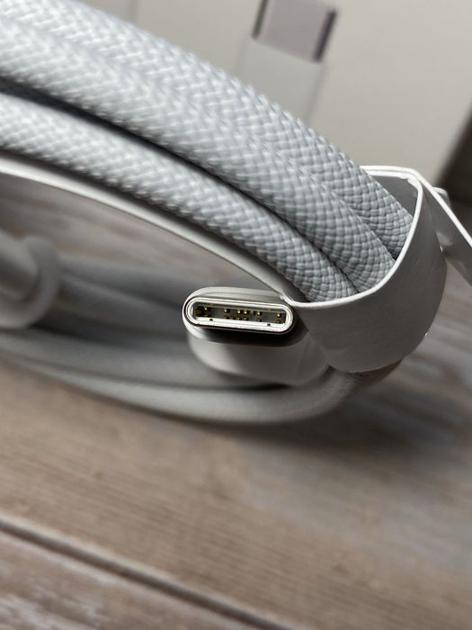 Оригиналный кабель для iPhone, 15/16/17/18, USB-C 60W, Плетений кабель Айфон