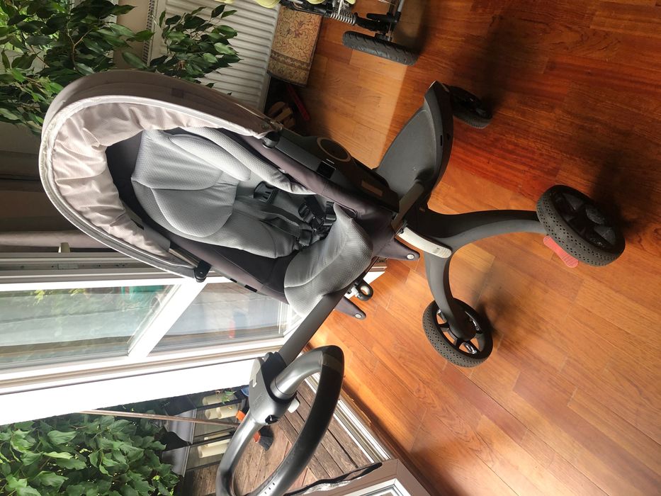 Wozek Stokke Xplory stan idealny letni i zimowy zestaw gratis