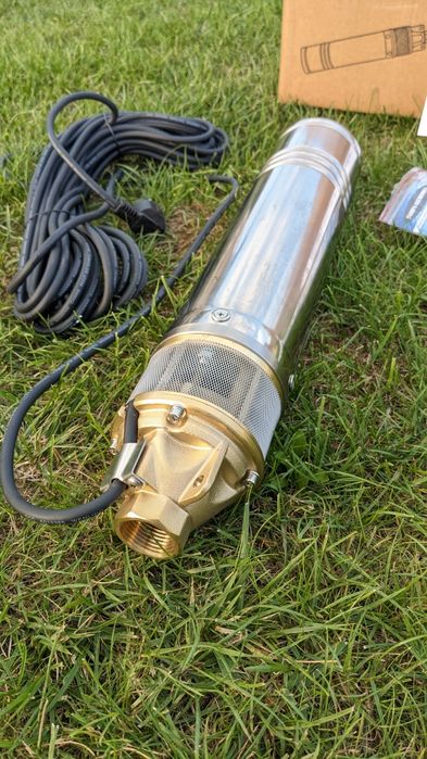 Насос глубинный 750 Вт погружной 20 м кабель питания